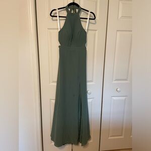 Azazie Eucalyptus Dress